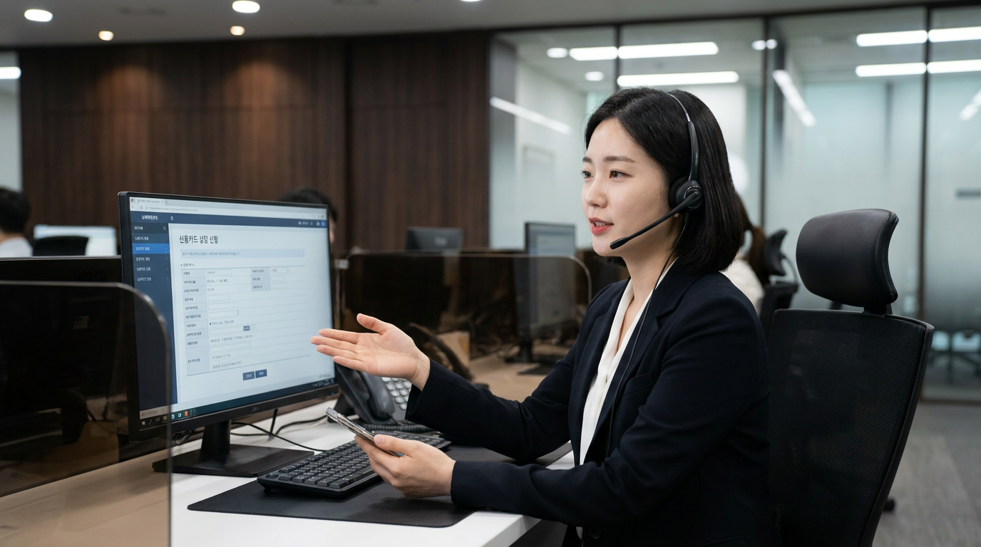카드깡 한도 확인 이미지